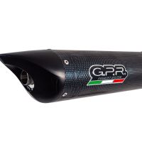 Escape compatible con Honda Cbr 1000 Rr 2004-2007, Tiburon Poppy, Escape racing, silenciador con tubo de conexion, articulo sin homologacion 