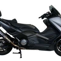 Escape compatible con Yamaha T-Max 500 2001-2011, Gpe Ann. Poppy, Escape completo homologado y legal,con catalizador incluido db killer extraíble 