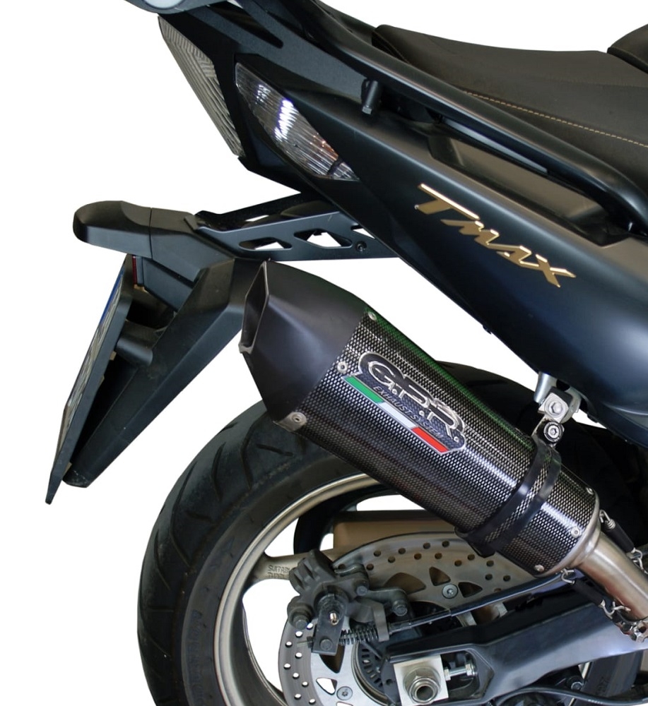 Escape compatible con Yamaha T-Max 500 2001-2011, Gpe Ann. Poppy, Escape completo homologado y legal,con catalizador incluido db killer extraíble 