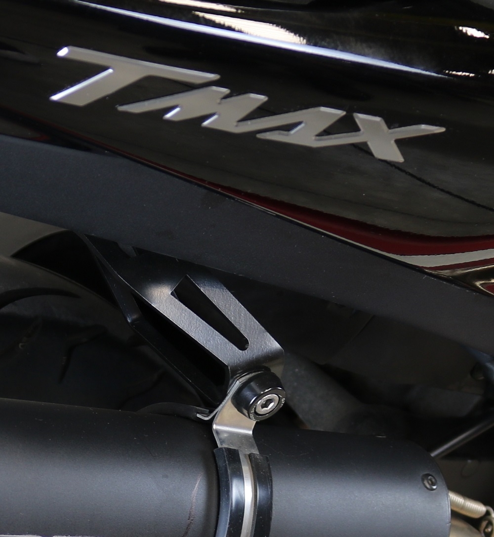 Escape compatible con Yamaha T-Max 560 2022-2024, Furore Evo4 Nero, Escape completo homologado y legal,con catalizador incluido db killer extraíble 