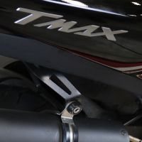 Escape compatible con Yamaha T-Max 560 2022-2024, Furore Evo4 Nero, Escape completo homologado y legal,con catalizador incluido db killer extraíble 
