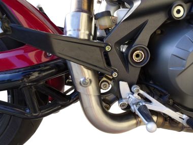 Escape compatible con Benelli Tre K 899 2006-2016, Decatalizzatore, Tubo supresor de catalizador 