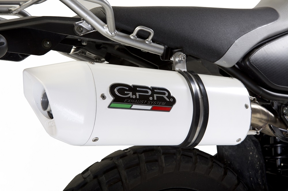 Escape compatible con Yamaha Tricker 250 2005-2008, Albus Ceramic, Escape legal, homologado, silenciador con db killer desmontable y tubo de conexión específico 