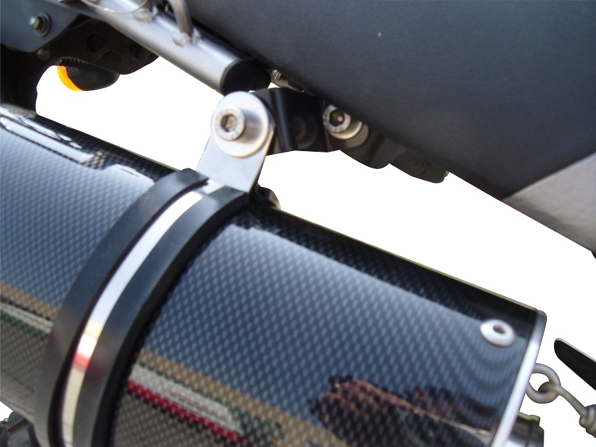 Escape compatible con Yamaha Tricker 250 2005-2008, Furore Nero, Escape legal, homologado, silenciador con db killer desmontable y tubo de conexión específico 
