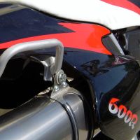 Escape compatible con Yamaha Tt 600 R - Tt 600 E 1998-2004, Furore Nero, Escape legal, homologado, silenciador con db killer desmontable y tubo de conexión específico 