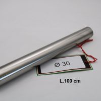 Escape compatible con Cafè Racer Cafè Racer 1-, Tubo inox D. 30mm X 1mm L.1000mm, 