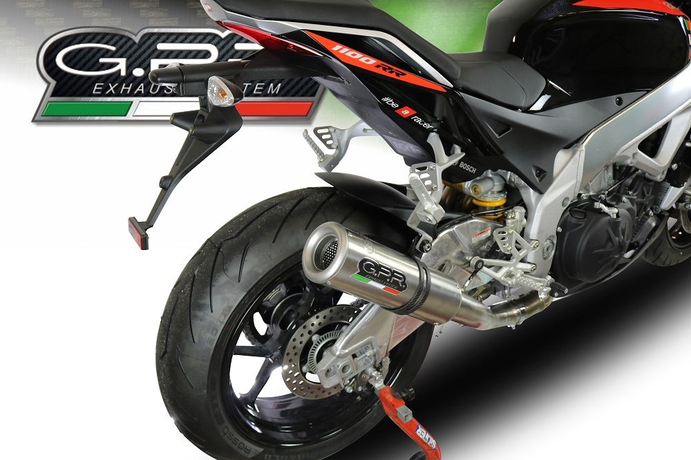 Escape compatible con Aprilia Rsv4 1000 2017-2020, M3 Inox , Escape legal, homologado, silenciador con catalizador, db killer desmontable y tubo de conexión específico 