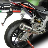 Escape compatible con Aprilia Rsv4 1000 2017-2020, M3 Inox , Escape legal, homologado, silenciador con catalizador, db killer desmontable y tubo de conexión específico 
