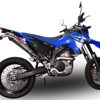 GPR escape compatible con  Yamaha WR 250 X-R 2007-2019, Powercone Evo, Escape legal, homologado, silenciador con db killer desmontable y tubo de conexión específico 