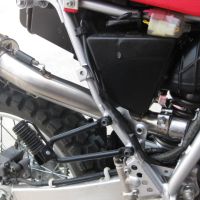 Escape compatible con Honda Xr 650 R 2000-2008, Satinox , Escape legal, homologado, silenciador con db killer desmontable y tubo de conexión específico 