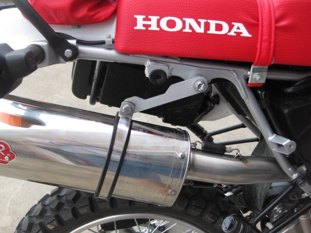 Escape compatible con Honda Xr 650 R 2000-2008, Satinox , Escape legal, homologado, silenciador con db killer desmontable y tubo de conexión específico 