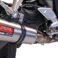 Escape compatible con Yamaha Fz.1 - Fazer 1000 2006-2014, Albus Ceramic, Escape legal, homologado, silenciador con db killer desmontable y tubo de conexión específico 