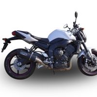 Escape compatible con Yamaha Fz.1 - Fazer 1000 2006-2014, Furore Nero, Escape homologado, legal, con db killer extraíble, tubo de conexión y catalizador 