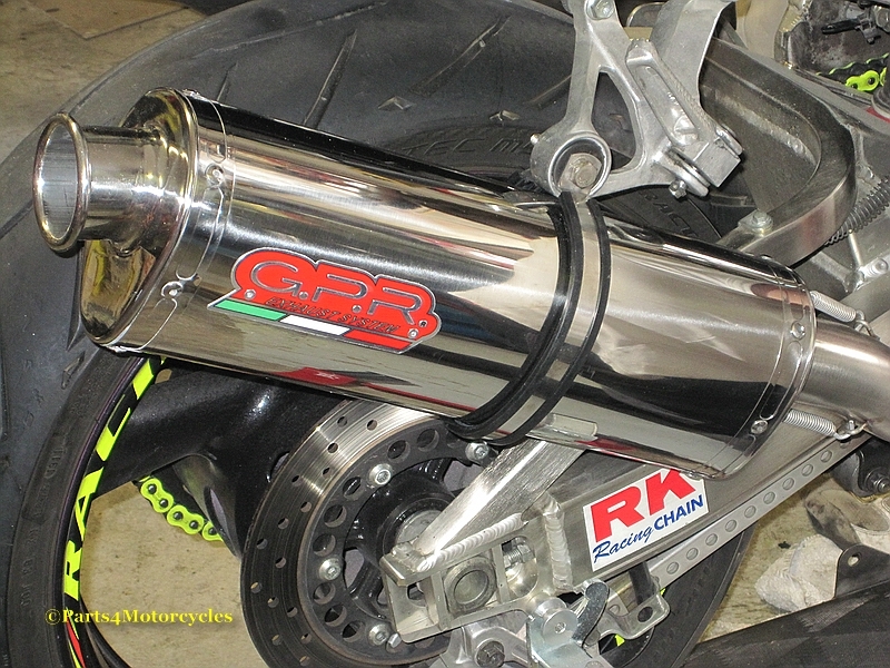 Escape compatible con Yamaha Yzf 750 1993-1998, Trioval, Escape legal, homologado, silenciador con db killer desmontable y tubo de conexión específico 