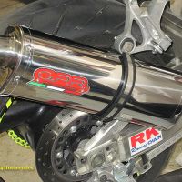 Escape compatible con Yamaha Yzf 750 1993-1998, Trioval, Escape legal, homologado, silenciador con db killer desmontable y tubo de conexión específico 