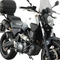 Escape compatible con Yamaha MT03 660 2006-2013, Furore Nero, Par de terminales de escape homologados, con db killer extraíble, catalizadores y tubo de conexión específico 