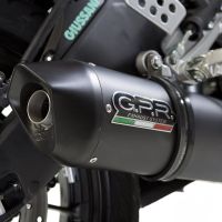 Escape compatible con Yamaha Yzf-R 125 2014-2016, Furore Nero, Escape completo homologado y legal,con catalizador incluido db killer extraíble 