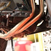 Escape compatible con Kawasaki Ninja 400 2018-2022, Decatalizzatore, Tubo supresor de catalizador 