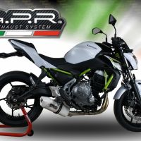 Escape compatible con Kawasaki Z 650 2017-2020, Albus Evo4, Escape completo homologado y legal,con catalizador incluido db killer extraíble 
