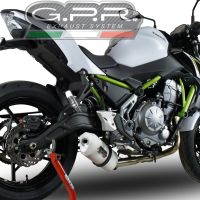 Escape compatible con Kawasaki Z 650 2017-2020, Albus Evo4, Escape completo homologado y legal,con catalizador incluido db killer extraíble 