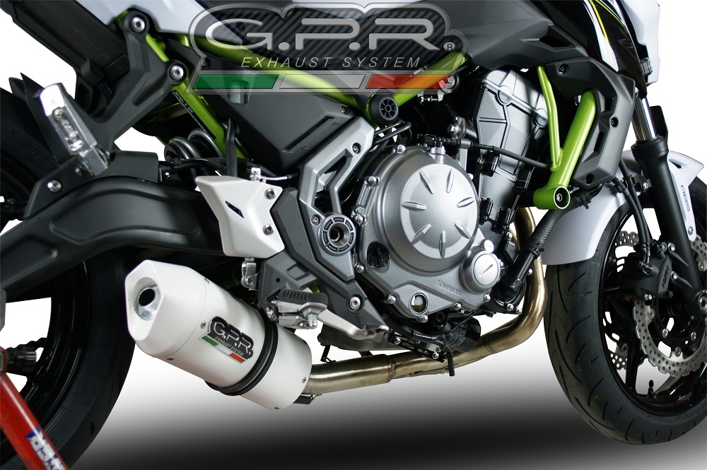 Escape compatible con Kawasaki Versys 650 2021-2022, Albus Evo4, Escape completo homologado y legal,con catalizador incluido db killer extraíble 