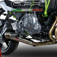 Escape compatible con Kawasaki Z 650 2017-2020, Powercone Evo, Escape completo homologado y legal,con catalizador incluido db killer extraíble 