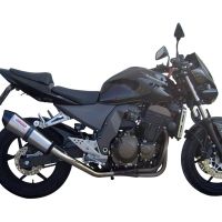 Escape compatible con Kawasaki Z 750 - S 2004-2006, Gpe Ann. titanium, Escape homologado, legal, con db killer extraíble, tubo de conexión y catalizador 