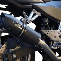 Escape compatible con Kawasaki Z 750 - R 2007-2014, Furore Nero, Escape homologado, legal, con db killer extraíble, tubo de conexión y catalizador 
