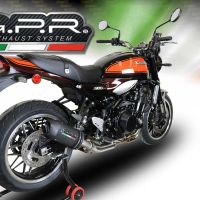 Escape compatible con Kawasaki Z 900 RS 2018-2020, Furore Evo4 Nero, Escape legal, homologado, silenciador con db killer desmontable y tubo de conexión específico 