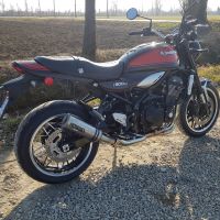 Escape compatible con Kawasaki Z 900 RS 2021-2024, M3 Inox , Escape legal, homologado, silenciador con db killer desmontable y tubo de conexión específico 