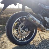 Escape compatible con Kawasaki Z 900 RS 2021-2024, M3 Inox , Escape legal, homologado, silenciador con db killer desmontable y tubo de conexión específico 