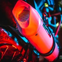 Escape compatible con Zontes Gk 125 2022-2024, Albus Evo4, Escape completo homologado y legal,con catalizador incluido db killer extraíble 