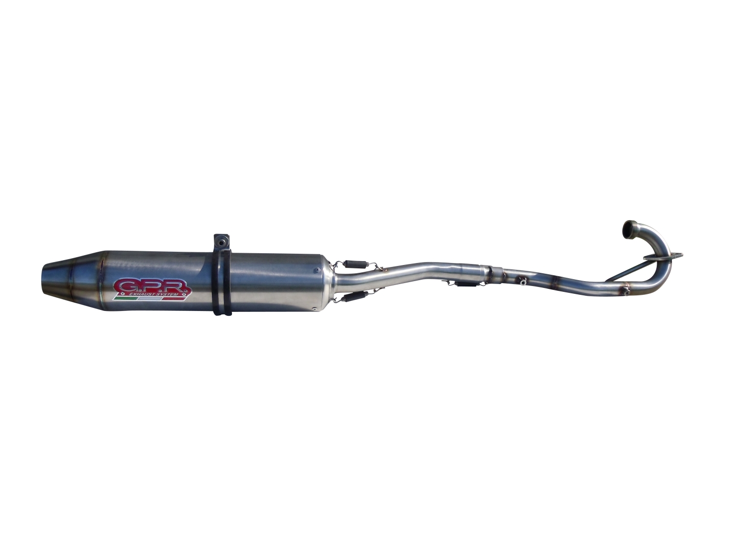 Escape compatible con Adly 320 S 2005-2021, Deeptone Atv, Escape completo homologado y legal, incluido db killer extraíble 