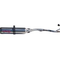 Escape compatible con Adly 320 S 2005-2021, Deeptone Atv, Escape completo homologado y legal, incluido db killer extraíble 