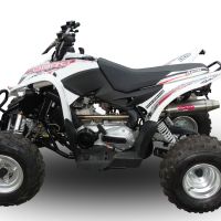 Escape compatible con Aeon Cobra 400 2010-2021, Deeptone Atv, Escape completo homologado y legal, incluido db killer extraíble 