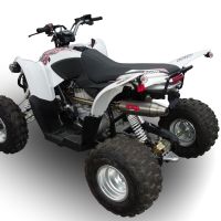 Escape compatible con Aeon Cobra 400 2010-2021, Deeptone Atv, Escape completo homologado y legal, incluido db killer extraíble 