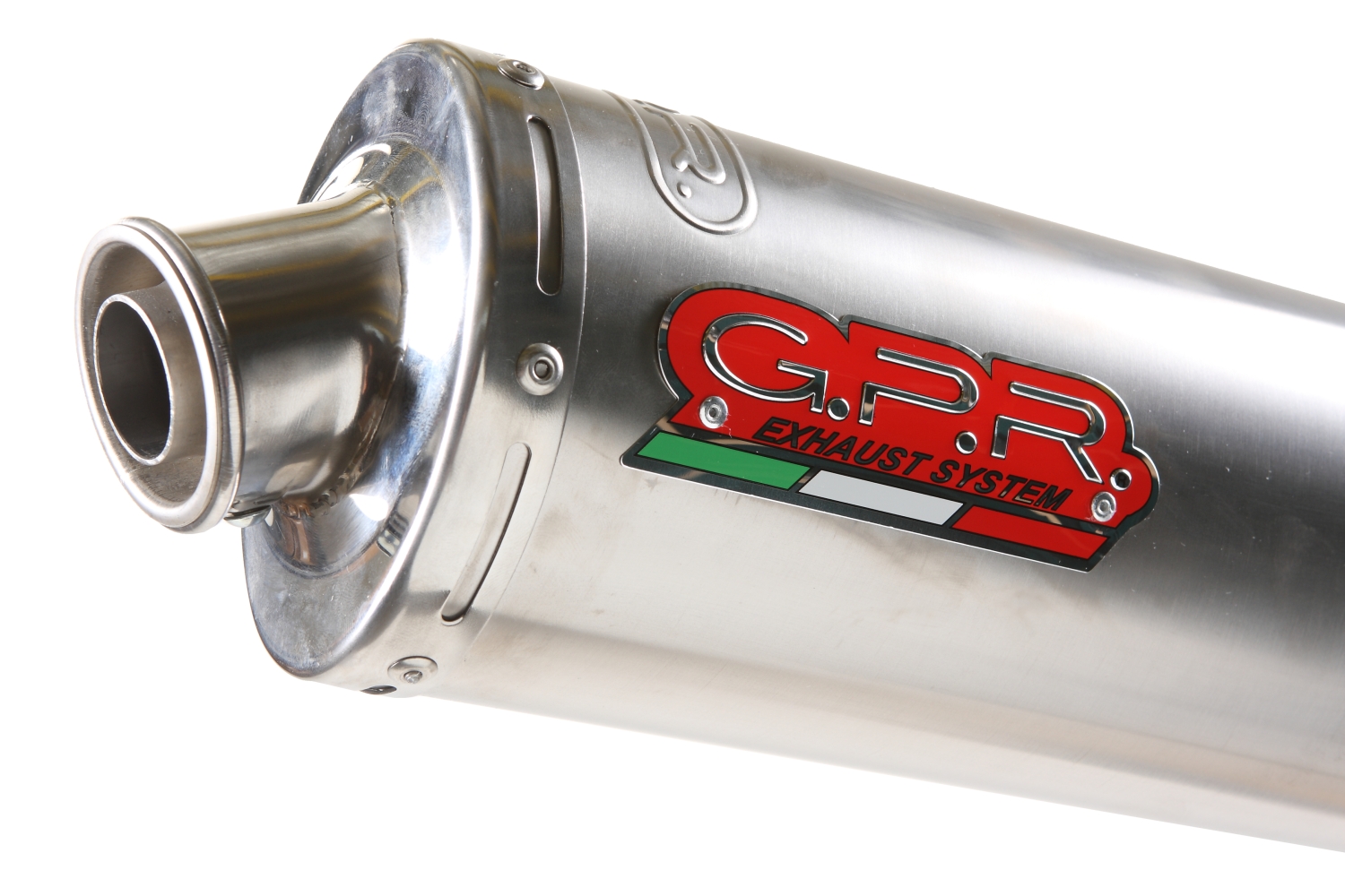 Escape compatible con Kawasaki Zrx-1200 2002-2008, Inox Tondo, Silenciador de escape, homologado, montaje con brida específica (bolt-on), con db killer extraíble 