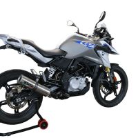 Escape compatible con Bmw G 310 Gs 2022-2024, M3 Inox , Escape completo homologado y legal,con catalizador incluido db killer extraíble 