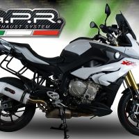 Escape compatible con Bmw S 1000 XR -M 2015-2016, Albus Ceramic, Escape legal, homologado, silenciador con db killer desmontable y tubo de conexión específico 