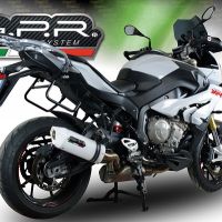 Escape compatible con Bmw S 1000 XR -M 2015-2016, Albus Ceramic, Escape legal, homologado, silenciador con db killer desmontable y tubo de conexión específico 