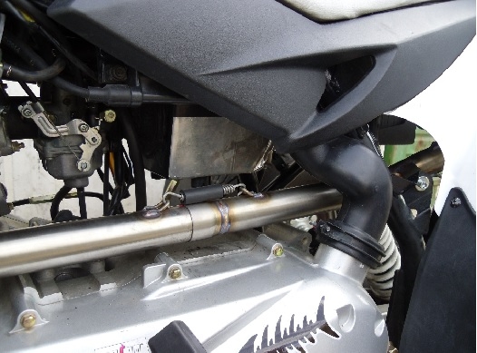 Escape compatible con Access Baja 300 2005-2021, Deeptone Atv, Escape completo homologado y legal, incluido db killer extraíble 