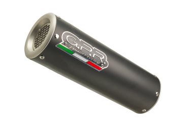 Escape compatible con Suzuki Gsx-8S 2022-2024, M3 Black Titanium, Escape completo homologado y legal,con catalizador incluido db killer extraíble 
