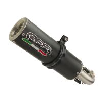 Escape compatible con Yamaha XSR 125 2021-2025, M3 Black Titanium, Escape completo homologado y legal,con catalizador incluido db killer extraíble 