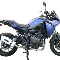 Escape compatible con Yamaha Tracer 700 2020-2021, Albus Evo4, Escape completo homologado y legal,con catalizador incluido db killer extraíble 
