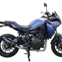 Escape compatible con Yamaha Tracer 700 GT 2019-2020, Furore Nero, Escape completo racing, incluyendo colector y db killer desmontable, sin homologación 