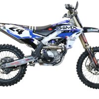Escape compatible con Yamaha YZ 250 F 2020-2025, Pentacross Inox, Escape completo racing, incluyendo colector y db killer desmontable, sin homologación 