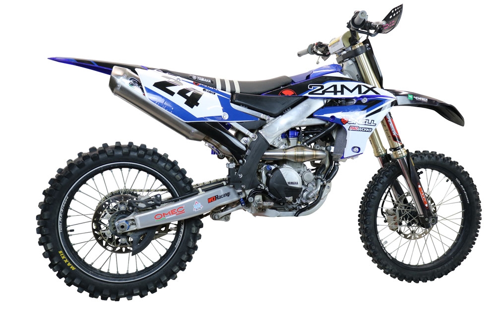 Escape compatible con Yamaha YZ 250 F 2020-2025, Pentacross Inox, Escape completo racing, incluyendo colector y db killer desmontable, sin homologación 