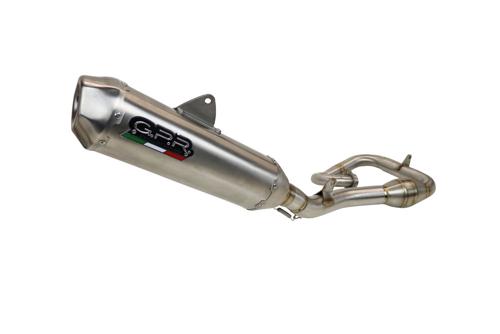 Escape compatible con Yamaha YZ 250 F 2020-2025, Pentacross Inox, Escape completo racing, incluyendo colector y db killer desmontable, sin homologación 