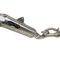 Escape compatible con Yamaha YZ 250 F 2020-2025, Pentacross Inox, Escape completo racing, incluyendo colector y db killer desmontable, sin homologación 