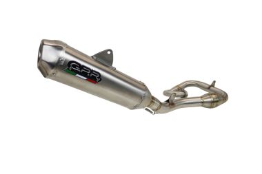 Escape compatible con Yamaha WR 250 F 2020-2024, Pentacross Inox, Escape completo racing, incluyendo colector y db killer desmontable, sin homologación 